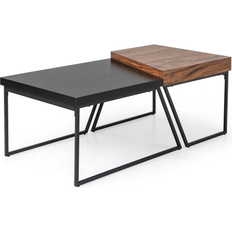 Coffee Tables Bed Bath & Beyond Set of 2 Powder Coffee Table 24x24"