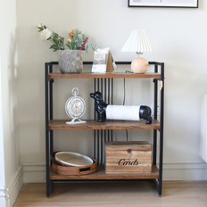 Cheungs Lauxel 3 Tier Metal Wall Shelf