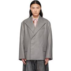 Acne Studios Jacketts Acne Studios Gray Relaxed-Fit Blazer DFL Vintage grey mel FR