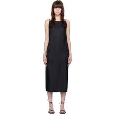 Black Sulum Midi Dress Black