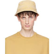 Denim/Jeansstoff Hüte DRKSHDW Rick Owens Yellow Gilligan Narrow Brim Bucket Hat MUSTARD