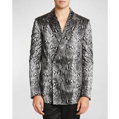 Balmain Homme Blazers Balmain Men's Python-Print Blazer