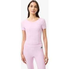 Lacoste Women Clothing Lacoste Rib Crop Top