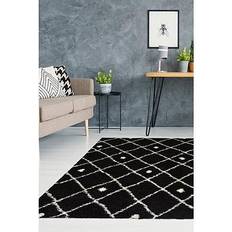 Homemaker Very Home Snug Diamonds Rug Black