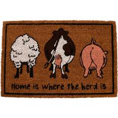 Carpets & Rugs Happy Larry Coir Doormat Is Where The