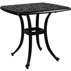 Plastic Outdoor Side Tables Dakota Fields Anne Garden Metal Outdoor Side Table