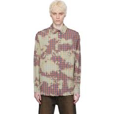 Wood Wood Multicolor Nico Shirt RUST CHECK