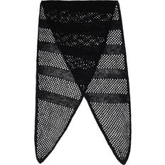 Linen Scarfs Our Legacy Black Triangle Scarf Wisconsin UNI