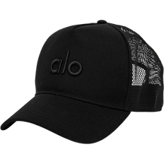 Solid Colors - Women Accessories Alo District Trucker Hat - Black