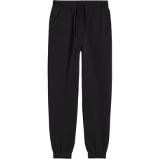 H&M High-Waisted Jogging Pants - Black