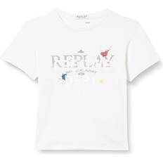 Replay barn Replay Kid's Sb7401 T-shirt - White