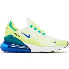 Nike Air Max 270 GS - White/Light Lemon Twist/Stadium Green/Game Royal