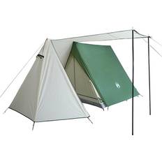 Tiendas de campaña vidaXL Camping Tent 3 Persons Green 465x220x170 cm 185T Taffeta