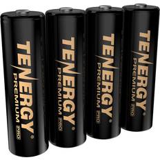 AA (LR06) - Batteries - NiMH Batteries & Chargers Tenergy Premium Rechargeable AA Batteries 2800mAh 4-pack