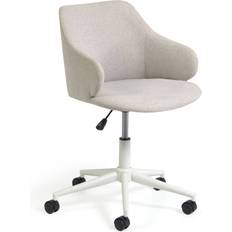 Vit Kontorsstolar Kave Home Einara Light Gray Kontorsstol 87cm