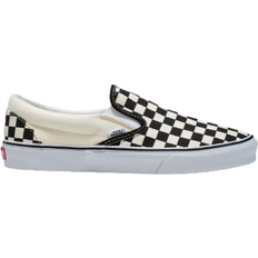 Vans Classic Slip-On Wide Checkerboard - Black/Classic White