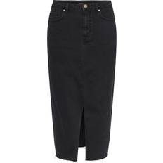 Cotone - Donna Gonne Pieces Jessie Denim Skirt - Black