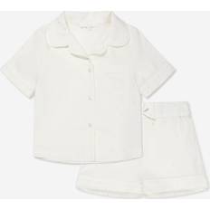 Kids Cotton pajamas white Y
