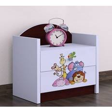 Brown Bedside Tables Isabelle & Max Jessie braun Nachttisch