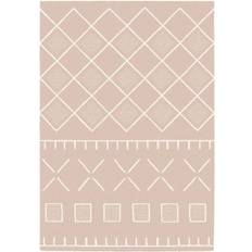 Bloomsbury Market Sherree Tufted Pink White Cream Rug 160 x 230 cm Pink
