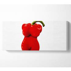 Sommerallee Hot Pepper Panorama-Kunstdrucke auf Leinwand Bild