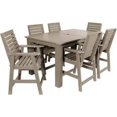 Patio Dining Sets HighWood USA Weatherly 7-piece Patio Dining Set