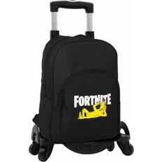 Fortnite Zaini Fortnite School Rucksack with Wheels Crazy Banana 41 x 30,5 x 12 cm