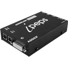 ADDER Link Digital ipeps, KVM Switch, Schwarz