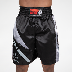 Vechtsportkleding Gorilla Wear Hornell Boxing Shorts Unisex Zwart/Grijs