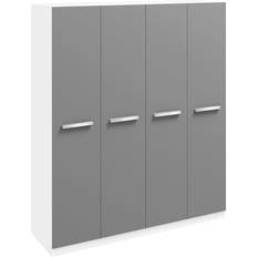 Harmony Sudbury Grey Wardrobe 179x210cm