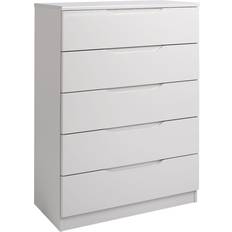 Legato One Call Furniture Legato Light Grey Chest of Drawer 76x111cm