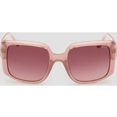 Guess Dame Solbriller Guess Solbriller 53 MM - Transparent Shiny Beige Brown