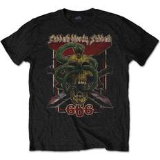 Running - Unisex T-shirts ROCK OFF Black Sabbath Bloody Sabbath 666 T Shirt