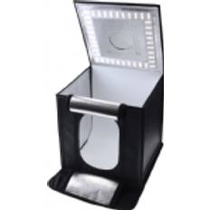Verlichting en studio apparatuur Caruba Portable Photocube LED 70x70x70cm Dimbaar Opnametafels&Lichttenten 8718485014291