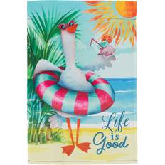 Cheap Flags Northlight Beach Duck Life Is Good Garden Flag