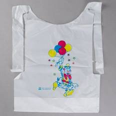 Baby Dinnerware Royal Paper CPB10 Child's Poly Bib with Clown 500/Box