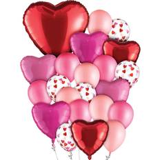 Valentines Day Party Supplies Amscan Valentine's Day Foil & Latex Balloon Bouquet in Red MichaelsÂ Red One Size