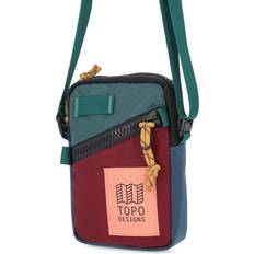 Handbags Topo Designs Mini Shoulder Bag Zinfandel/Botanic Green