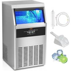 VEVOR Commercial Ice Maker,Ice Maker Machine,for Bar Home Restaurant Silver