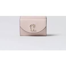 Loubi54 Leather Compact Wallet - Red