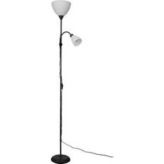 Dunelm Eglo Montanini E27/E14 Svart Golvlampa
