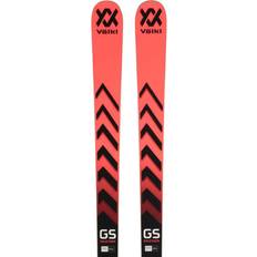 Völkl Racetiger GS R WC FIS W/Plate Alpine Skis - Red/Black