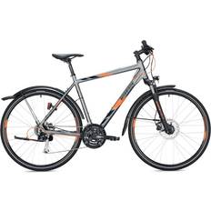 Lygter Mountainbikes Morrison X 2.0 Cross 50cm - Grey/Orange