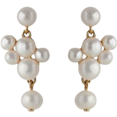 Treasure Earrings - Gold/Pearls