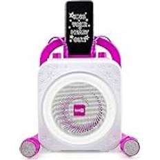 Rockjam Bluetooth Karaokemaskin Med Två Mikrofoner