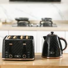 Toasters Homcom and Toaster Set with 7 Browning