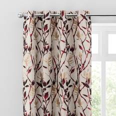 Curtains & Accessories Dunelm Zen Red Jacquard