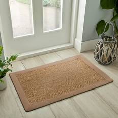 Sisal Entrance Mats Dunelm Sisal Border Brown