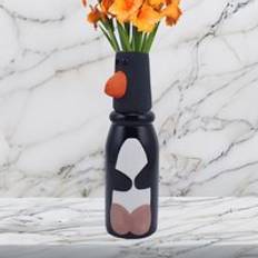 Half Moon Bay Feathers McGraw Shaped Vase