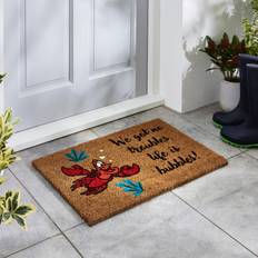 Multicoloured Entrance Mats Disney The Little Mermaid Sebastian Coir Multicolour